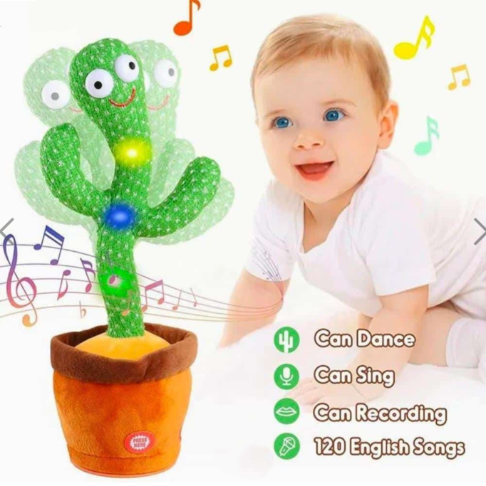 Dancing Talking Cactus Toy Rechargeable